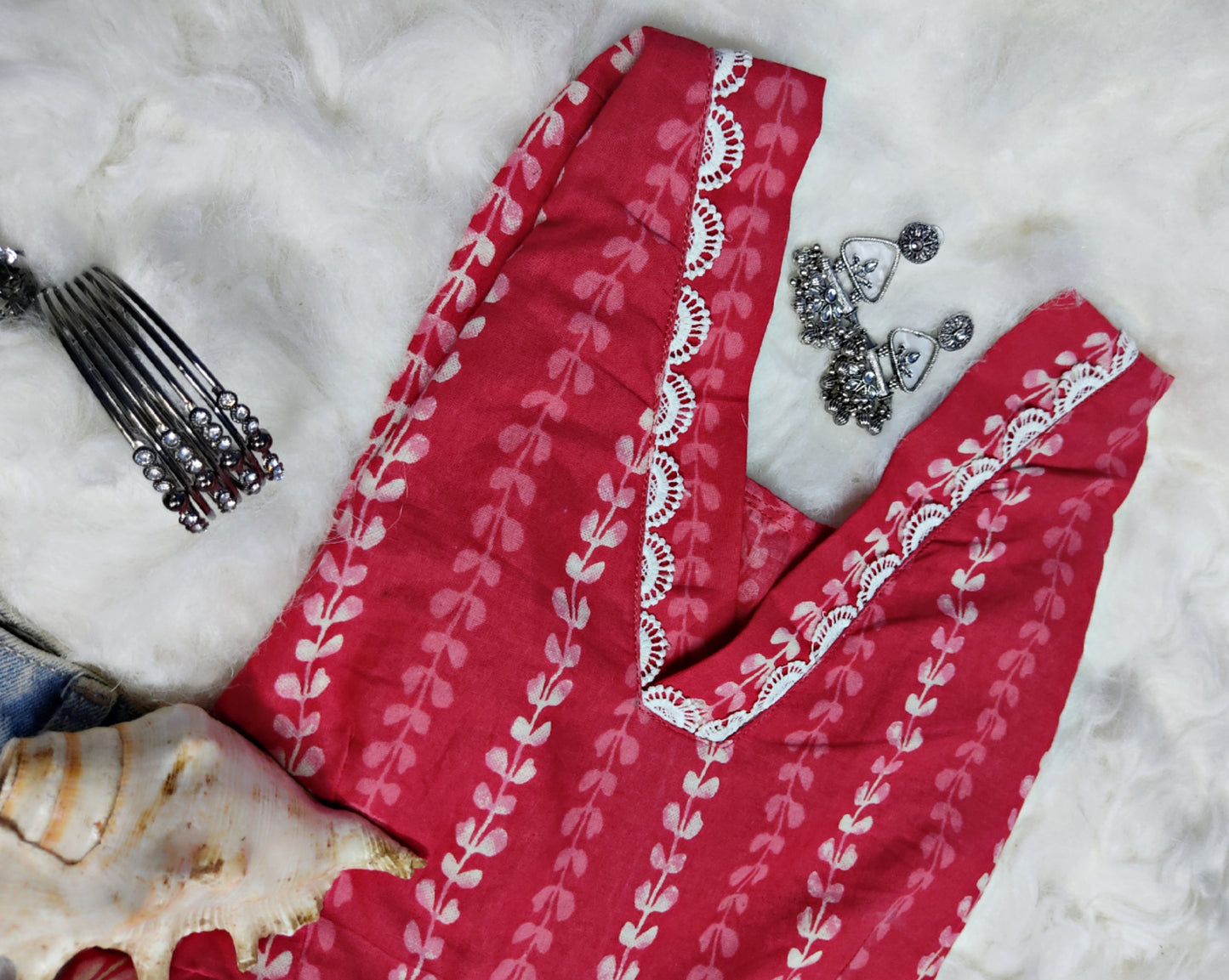 GULAABO - Pink Short Kurta